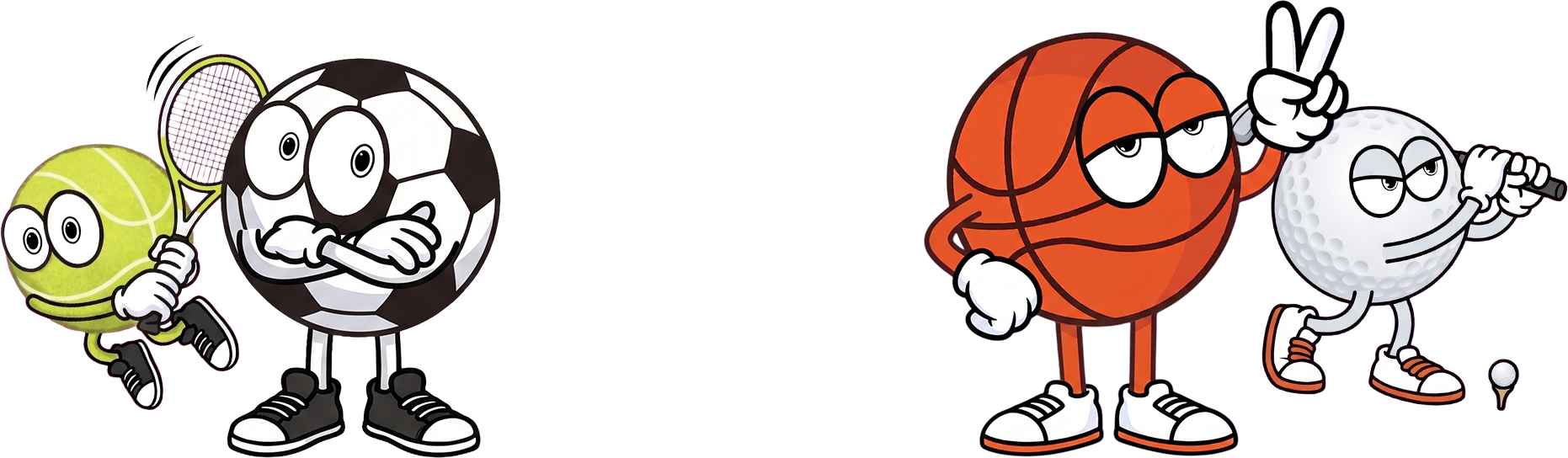 Sport character mascots